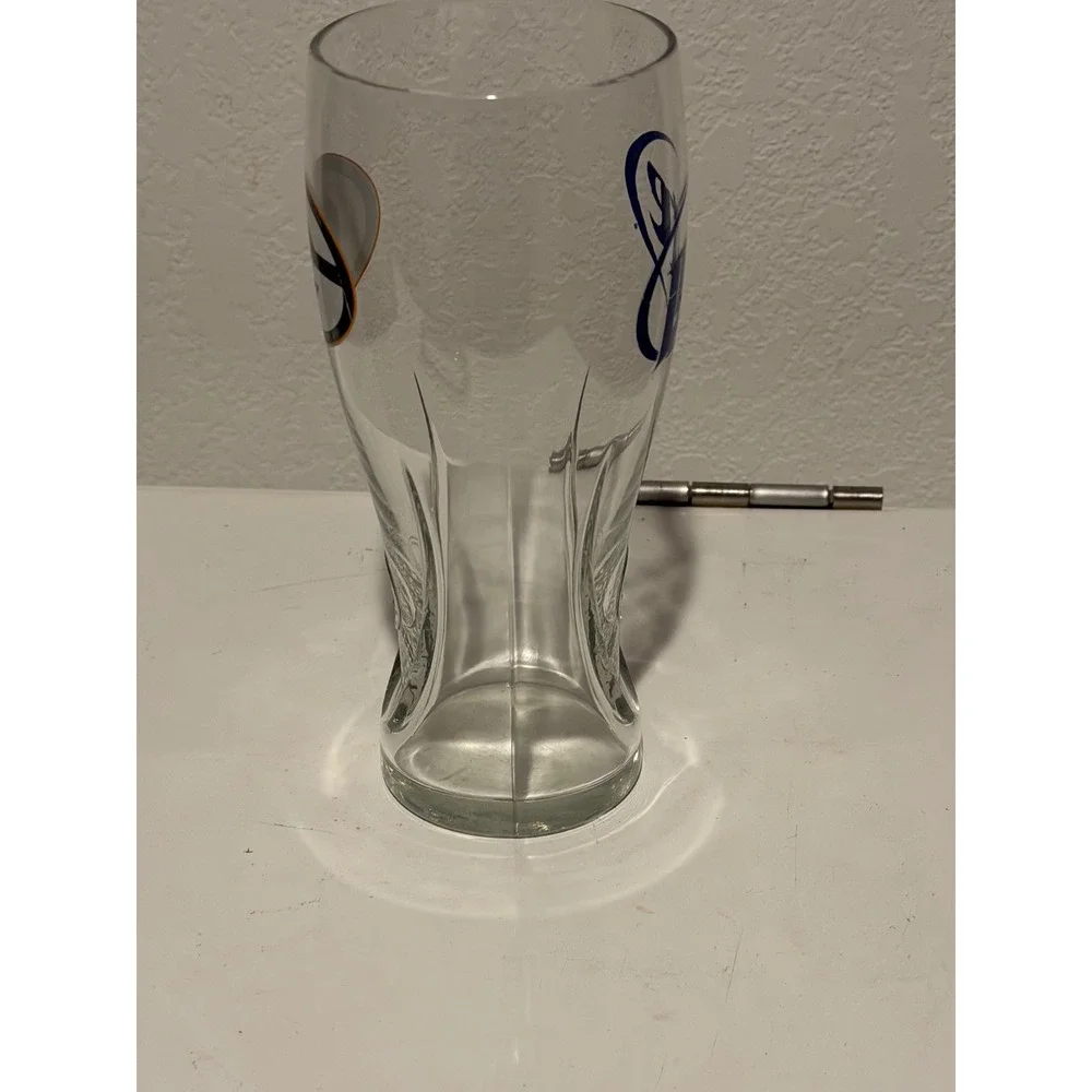 Miller Lite Green Bay Packers Pilsner Glass NFL Football Beer Barware Clear